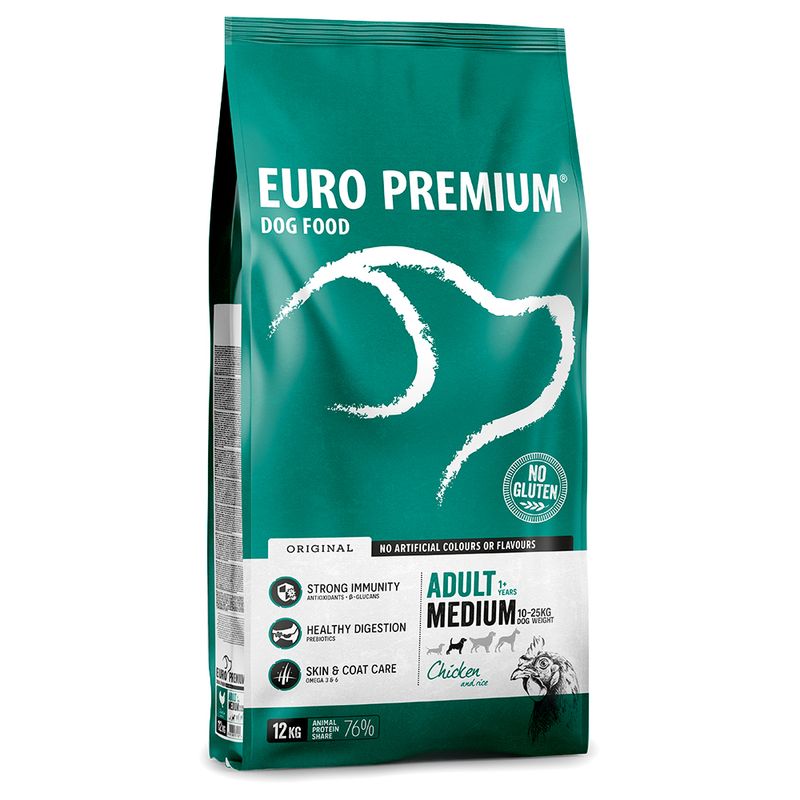 Euro Premium Medium Adult poulet, riz