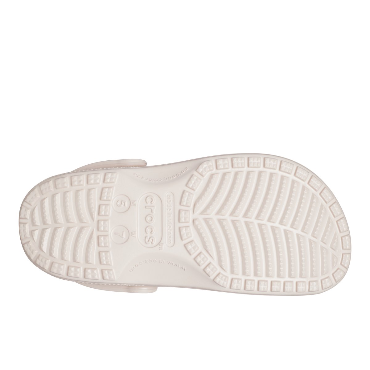 CROCS-Classic-Sabot d'eau - Talon plat - Rose Clair