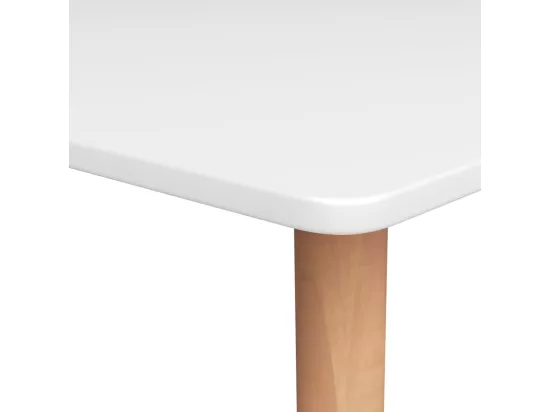 Table de bar Blanc 120x60x105 cm