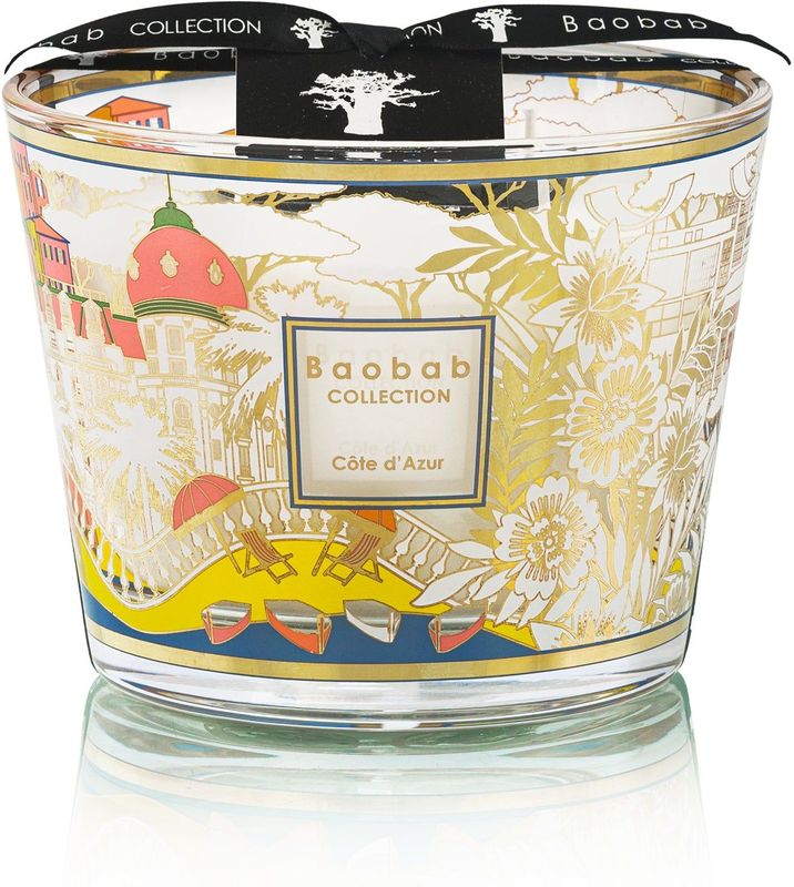 Baobab Collection - Côte D'azur - Geurkaars - 10 cm - Handgemaakt