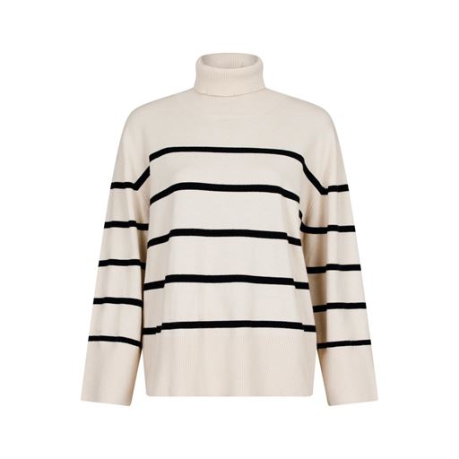 Neo Noir Ruby Stripe Striktrøje, Sand, 34