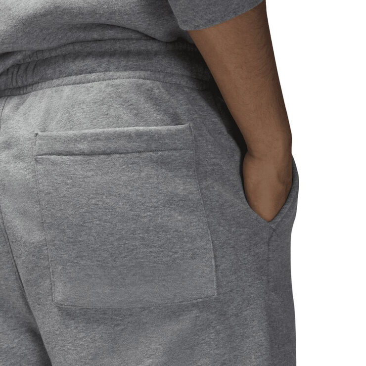 Nike jordan brooklyn fleece shorts Carbon heather/white