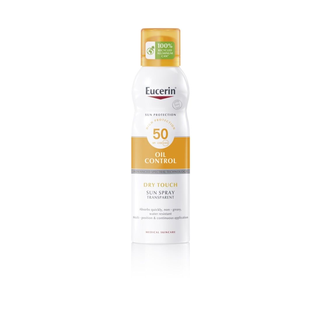 EUCERIN  Sun Oil Control - Spray Aerossol Toque Seco FPS50 - 200ml