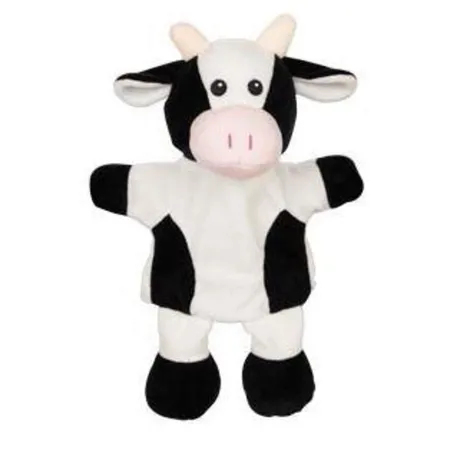 goki Handpuppen Kuh, Schwein, Frosch (mit Beinen), Lieferumfang 1 Stück, sortiert