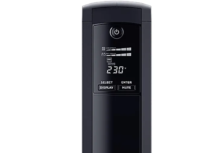 CyberPower Value Pro VP1200ELCD - UPS - AC 230 V - 720 Watt - 1200 VA - 1-faset - 7.2 At - RS-232, USB - output-stikforbindelser: 4 - sort