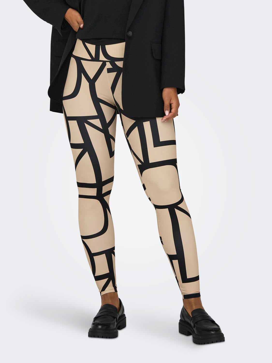 ONLKIM Hohe Taille Normal geschnitten Leggings Nomad