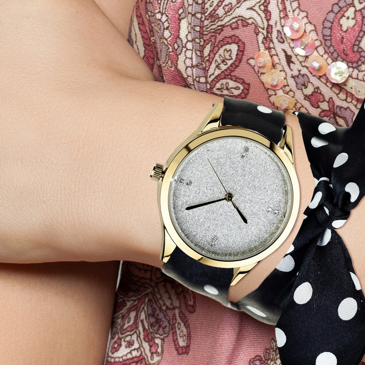 Montre foulard Alba SC Crystal