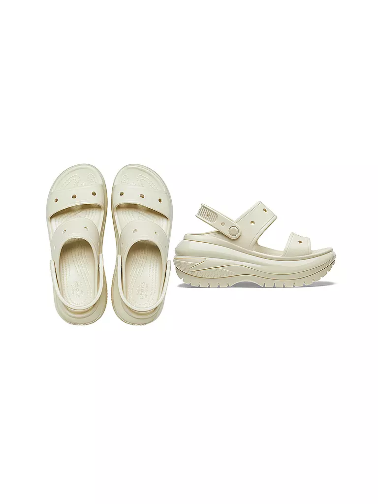 CROCS Pantoletten MEGA CRUSH SANDAL creme