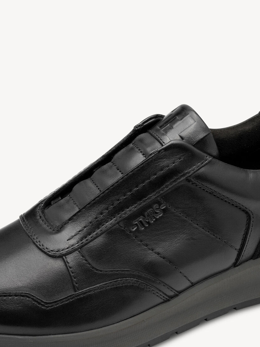 Leren Sneaker - zwart