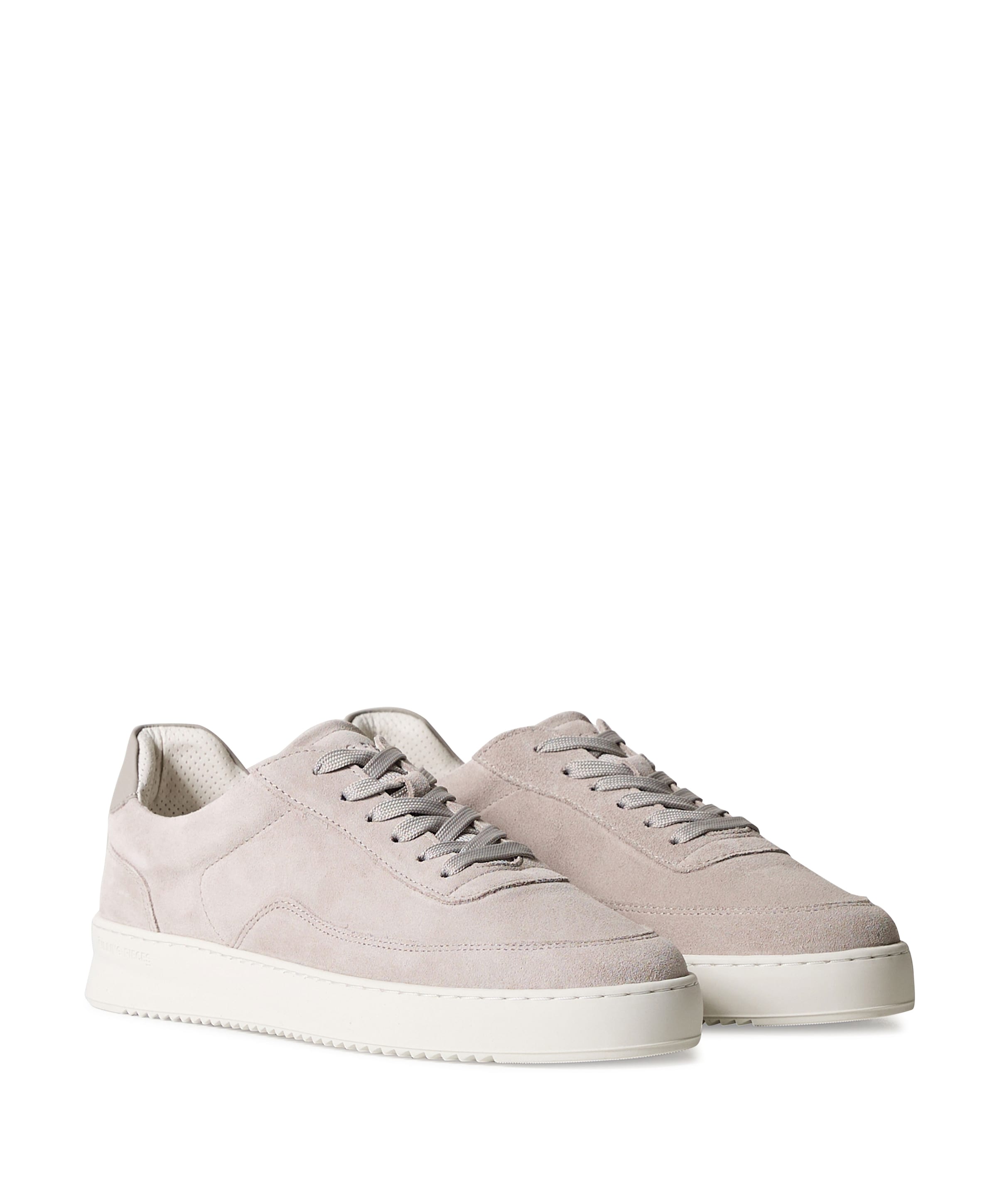 Filling Pieces Mondo Suede heren sneakers grijs