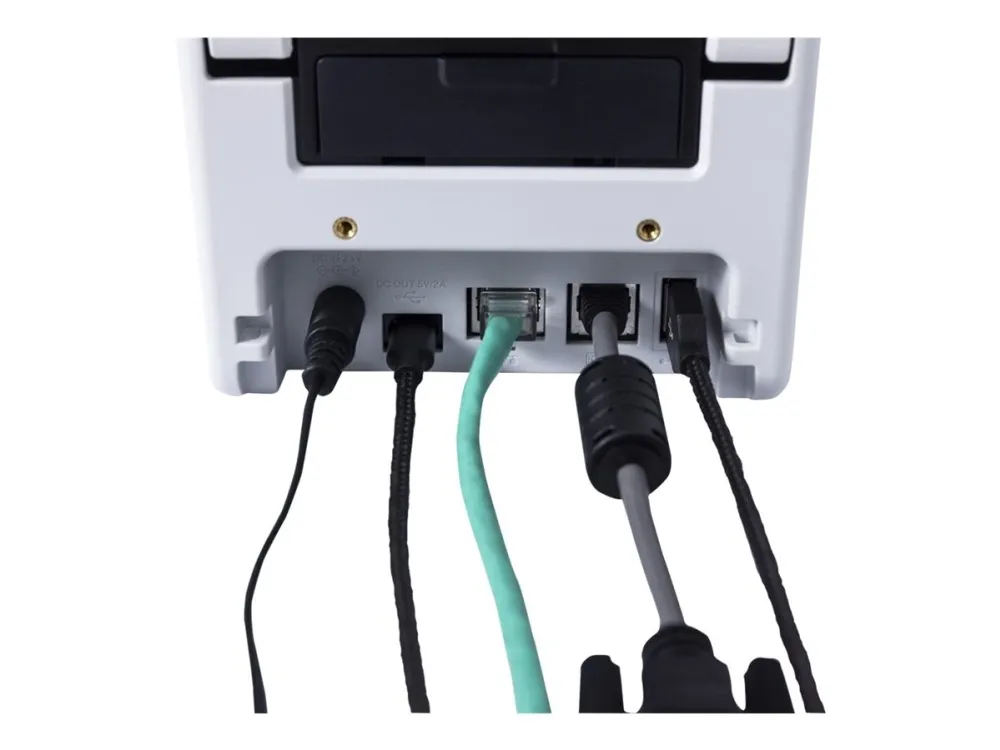 Brother TD-2320DSA203 - Mærkat/kvitteringsprinter - S/H - direkte termisk - Rulle (6,3 cm) - 203 dpi - op til 152.4 mm/sek. - USB 2.0, USB vært, LAN