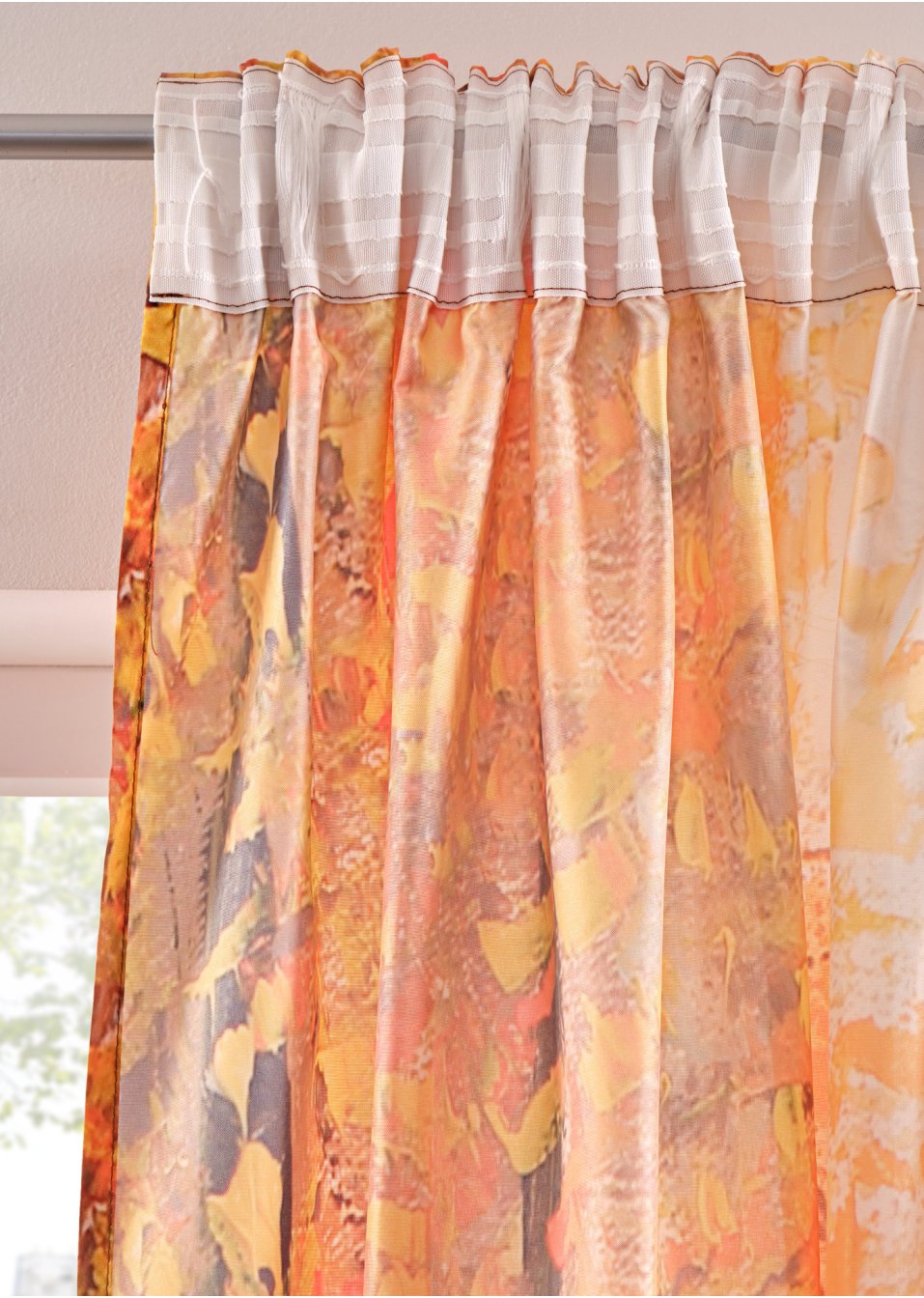 Panneau en microfibre avec motif forêt (1 pce.)