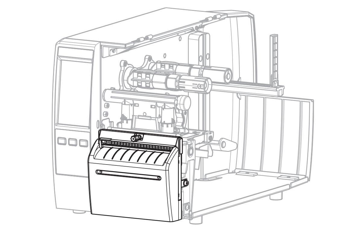 Erweiterungsmodul Cutter für ZT111 / ZT231<br>Automatische Schneideeinheit für Etikettendrucker