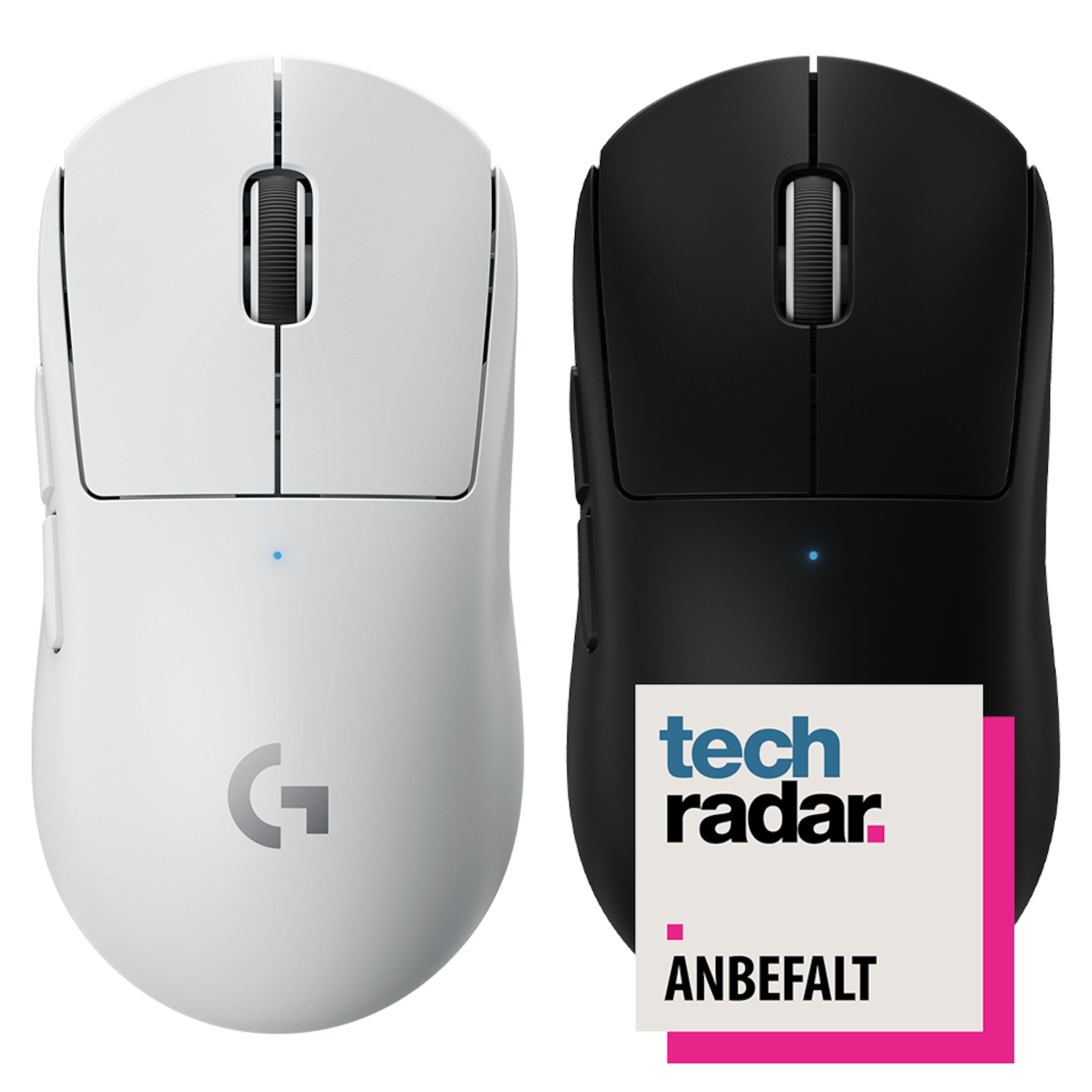 Logitech G Pro X Superlight Trådløs gamingmus Svart