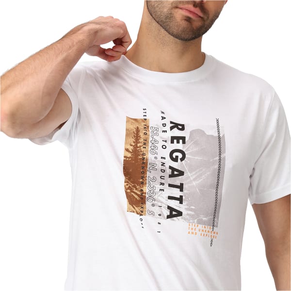 T-shirt REGATTA CLINE VII WHITE MADE TO ENDURE