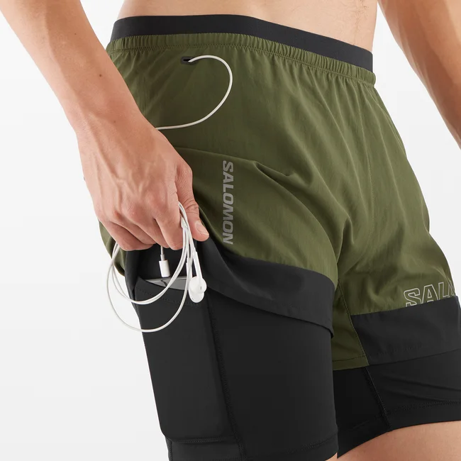 CROSS 2IN1  Shorts Herren