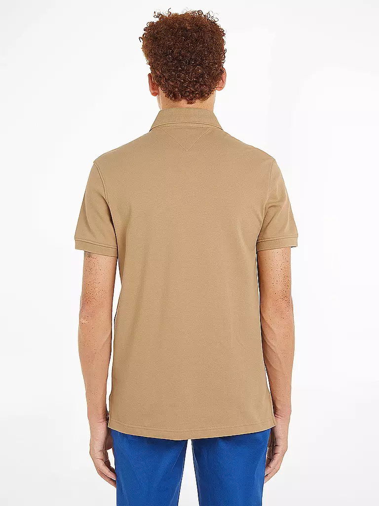 TOMMY HILFIGER Poloshirt hellbraun