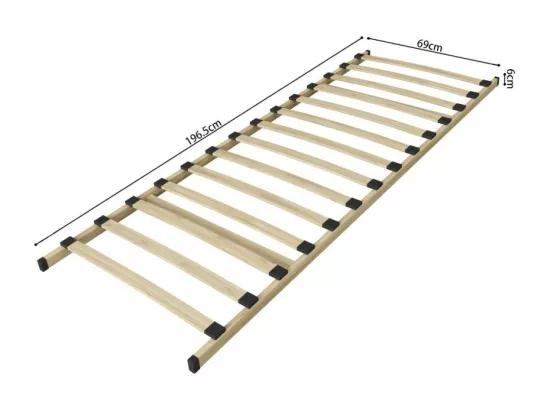 Sommier à lattes PHA 70x200 - KIT
