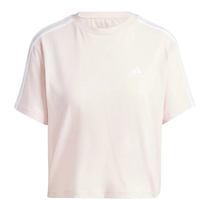 Adidas Essentials 3-Stripes Cropped Shirt Dames