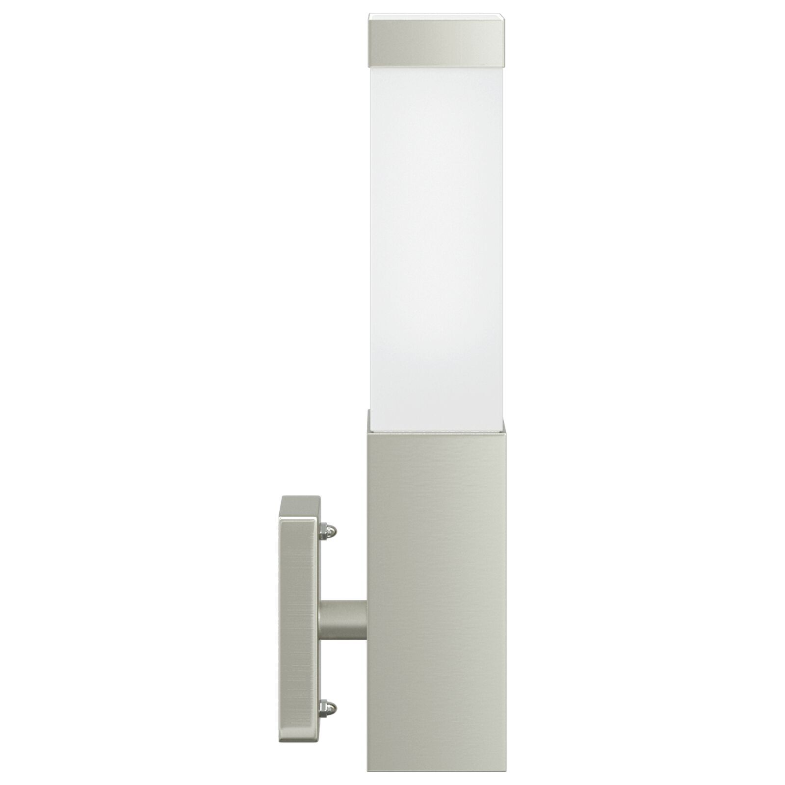 vidaXL Buitenwandlamp Zilver 10,5 x 6 x 35 cm Roestvrij staal