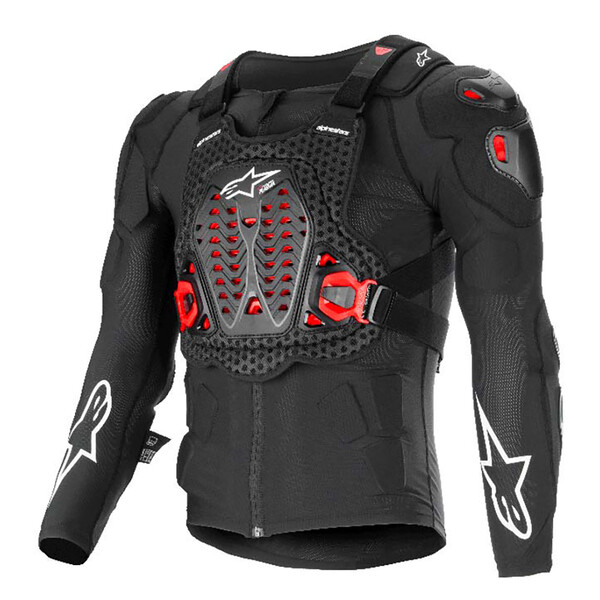 Alpinestars - Gilet anatomique Bionic Xtr Plasma Noir / Blanc / Rouge