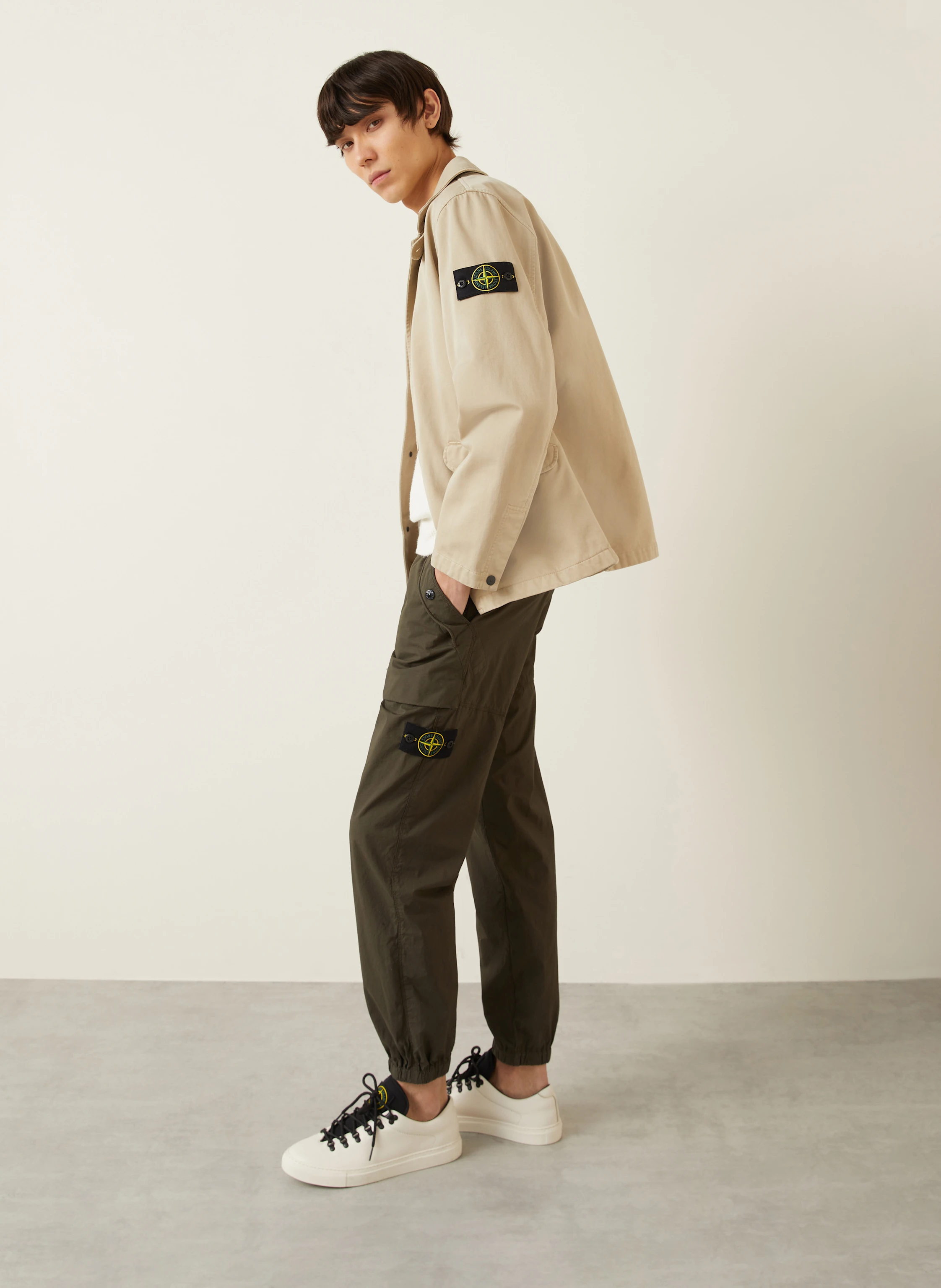 STONE ISLAND Hose PARACADUTE im Jogging-Stil Extra Slim Fit