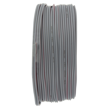 Q-Link luidsprekersnoer 2x0.25mm 25 meter grijs