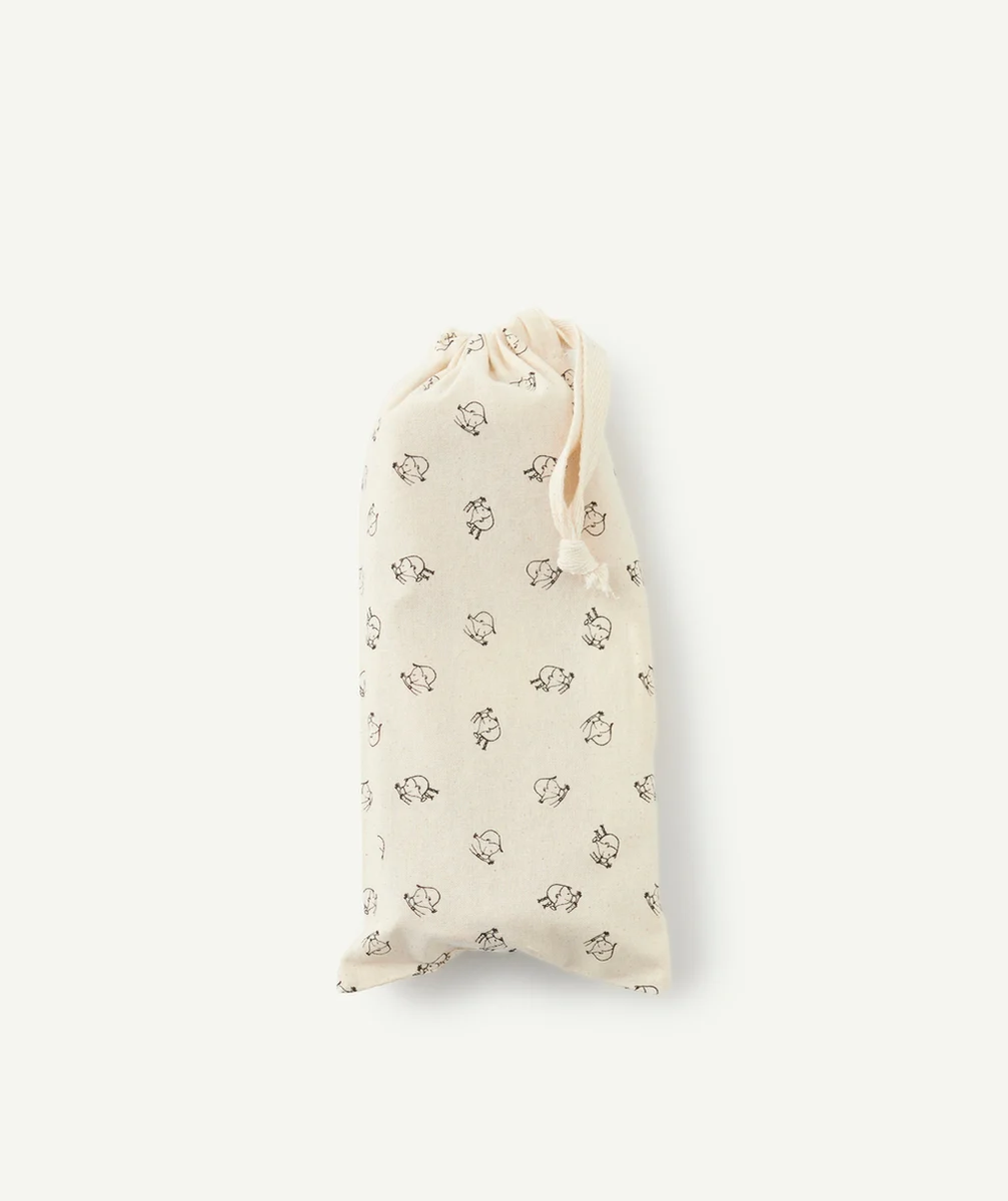 JOJO FACTORYTROUSSE DOUBLE COMPARTIMENT BLEUE IMPRIMÉ LUNE