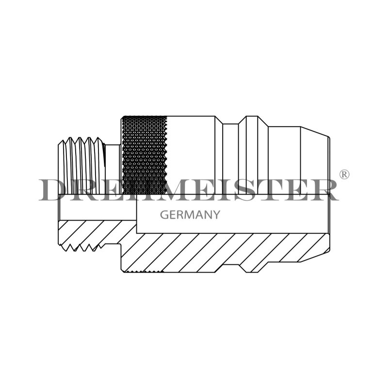 DREHMEISTER Euronozzle LPG Adapter W21,8x1/14