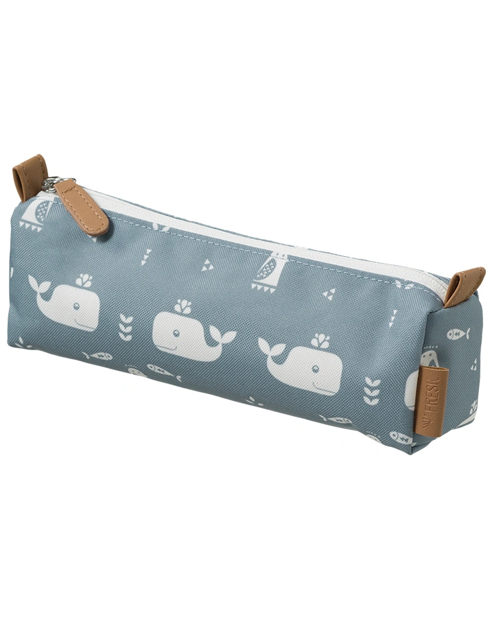 Federmäppchen WHALE (22x6x7) in hellblau