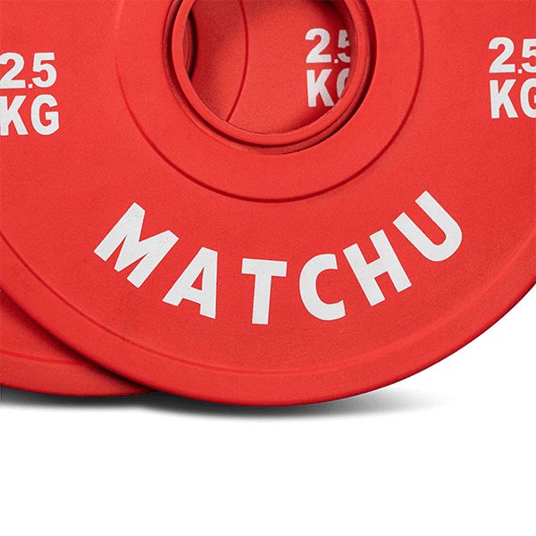 Matchu Sports - Mini Fractional Plates 2,5 kg - 2er Set - Hantelscheiben 50 mm