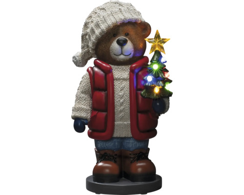 LED-verlichte teddybeerfiguur Konstsmide 21 x 18 x 38,5 cm Veelkleurig