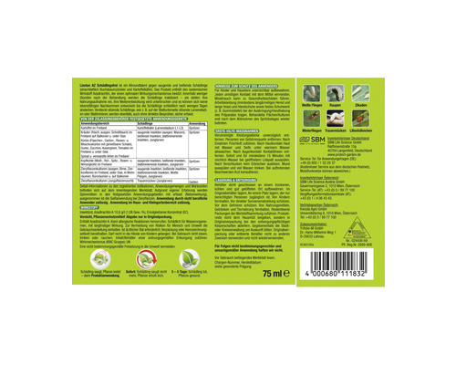 Ongediertevrije Lizetan Protect Garden AZ 75 ml
