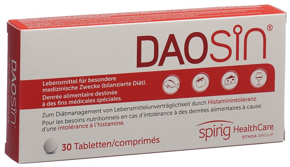 DAOSIN Tabl Blist 30 Stk<br>30 Stück, Blister, Tablette