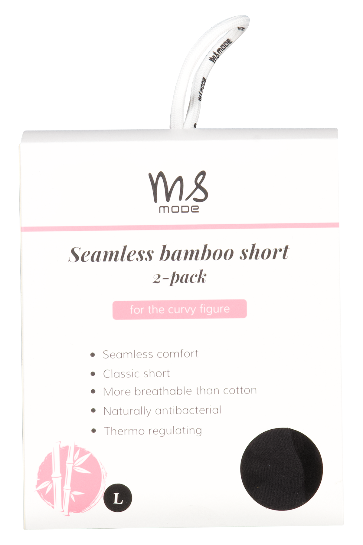 Shaping shorts 2-pack Zwart