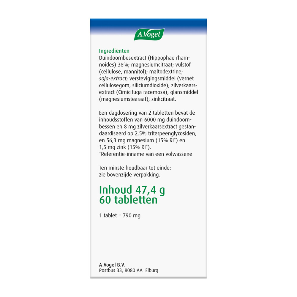 A.Vogel Famosan Overgang Totaal60 tabletten