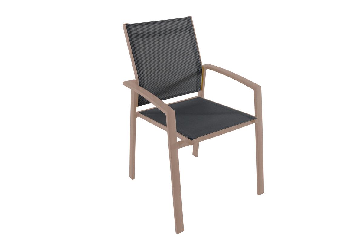 FAUTEUIL REPAS AXIOME POIVRE HONEY