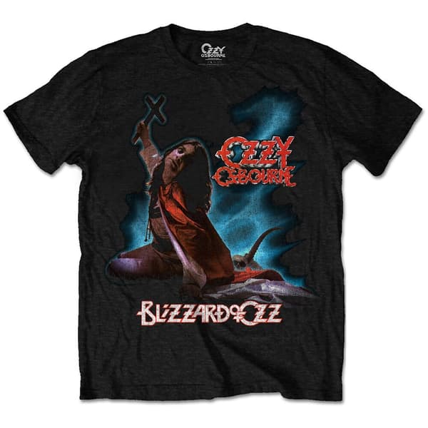 Ozzy Osbourne Unisex T-Shirt: Blizzard of Ozz (X-Large)