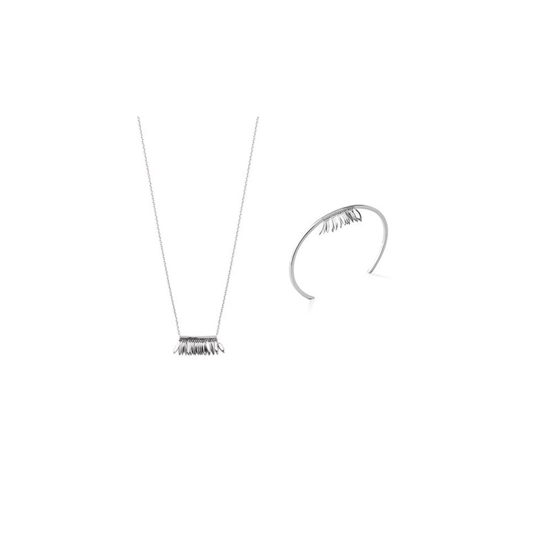 Collier Femme - Argent 925 - Longueur : 45 cm
