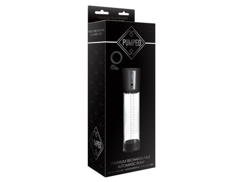 Pumped Penispumpe Premium Automatic Pump Penispumpe zur natürlichen Penisvergrösserung