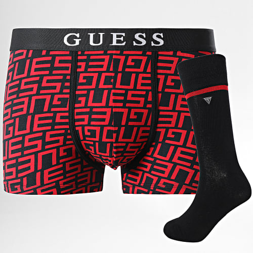Lot Boxer Et Chaussettes U3BG27 Noir