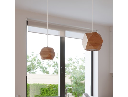SOLLUX LIGHTING - Applique woody bois naturel