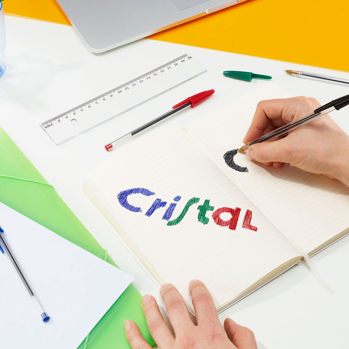 BIC Cristal Balpennen, 15st.