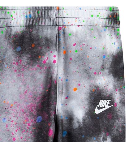 Nike Bukser/Body k/æ - Tie Dye - Sort