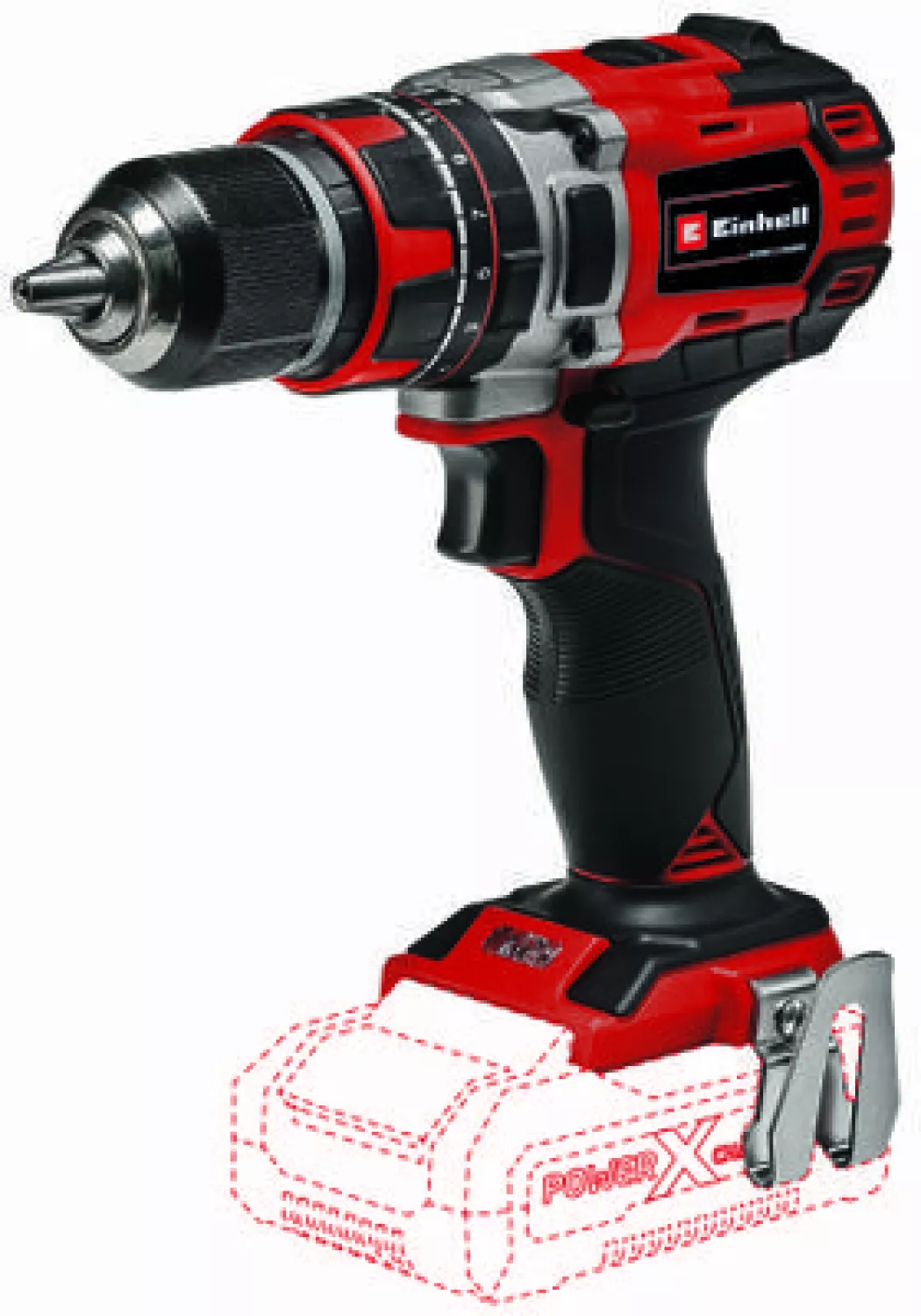 Einhell TE-CD 18/50 BL 18V Li-ion accu klopboor-/schroefmachine body - 50Nm - 13mm - koolborstelloos