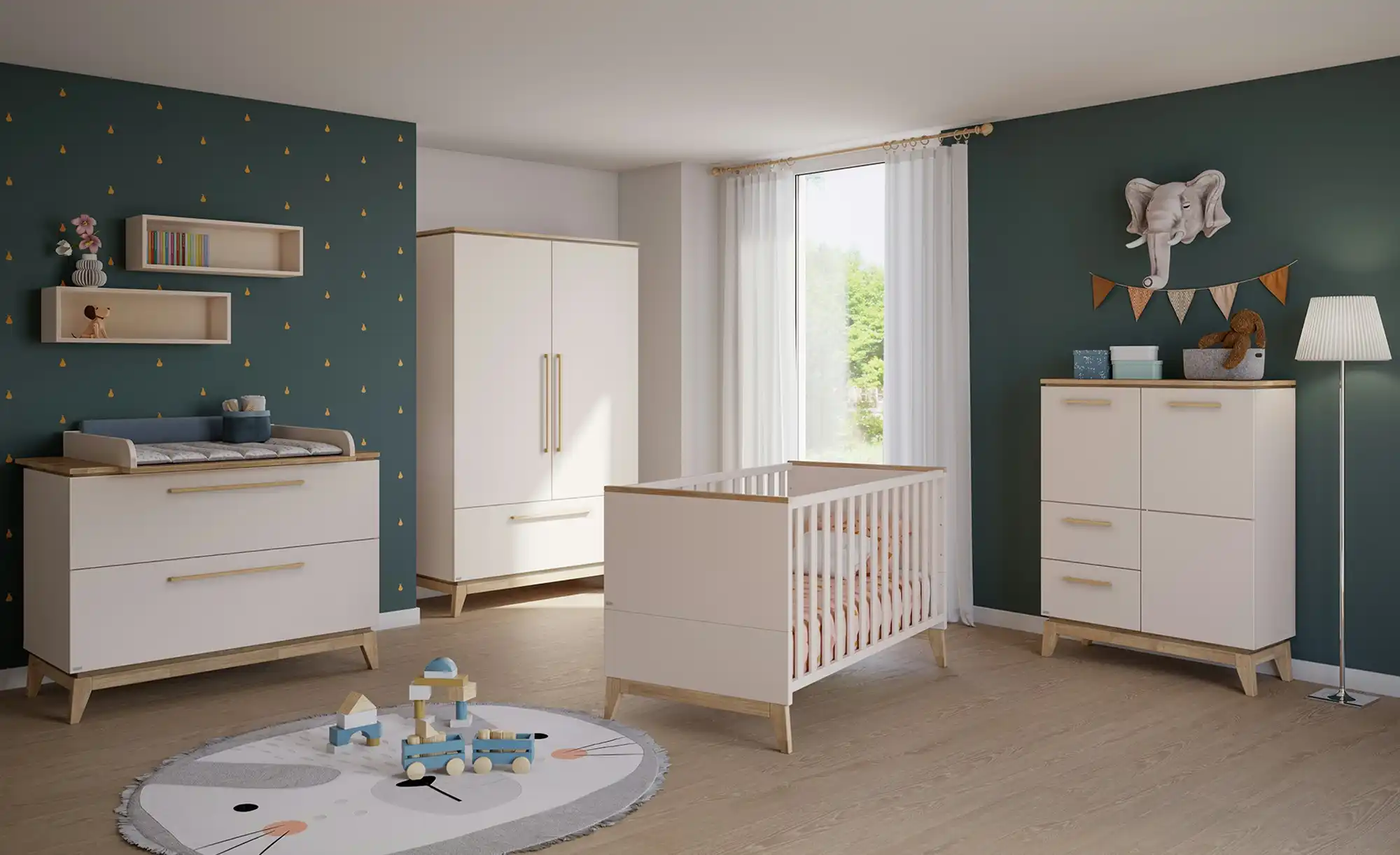 PAIDI Kinderbett Stiene