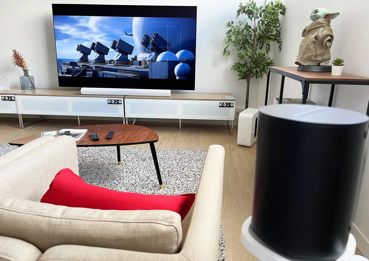 Sonos Beam Noir   2 Sonos Era 100 Noir   Sub Mini Noir Home-cinéma sans fil