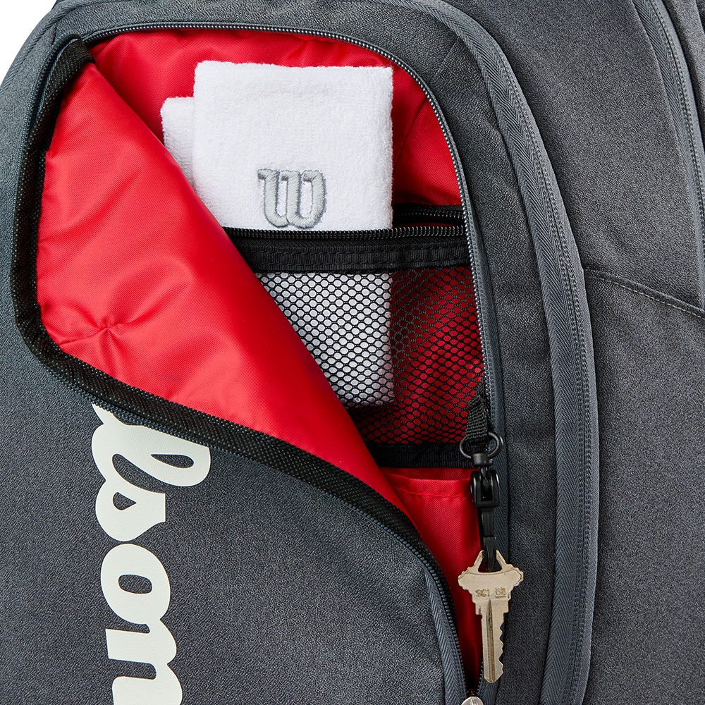 Wilson Tour Backpack Tennis Rucksack schwarz
