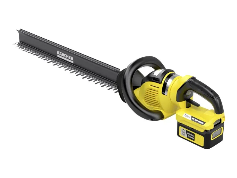Kärcher HGE 36-60 - Hæktrimmer - ledningfri - 36 V - 2.5 Ah - 60 cm - tandmellemrum: 26 mm - 3.3 kg
