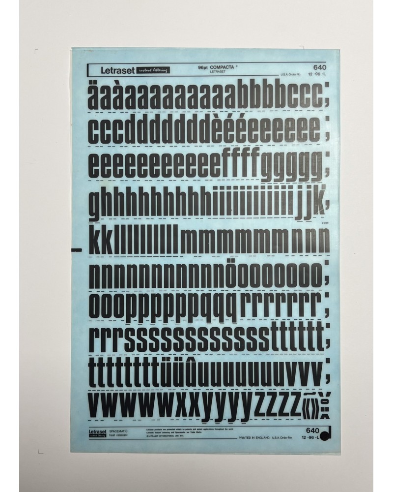 letraset-640- COMPACTA - 96pt